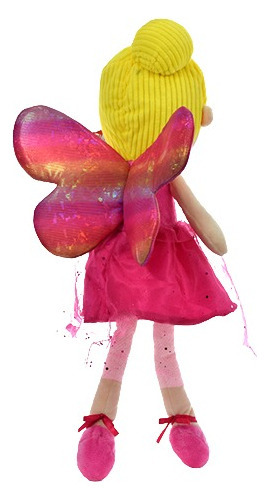 Imagen 5 de 8 de Peluche Hada Bailarina Phi Phi Toys Rosa Suave Y Abrazable
