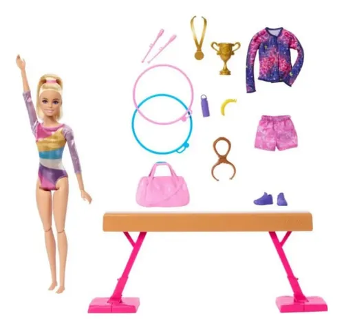 Barbie Gimnasta Muñeca 2023 2m