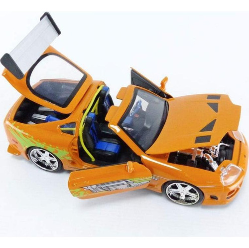 Jada 1:24 Toyota Supra 1995 Con Figura De Brian O'conner