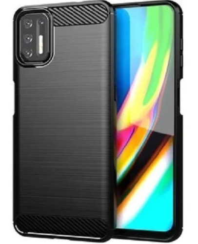 Funda Fibra Carbono Y Vidrio Ful Cover Para Motorola G9 Plus