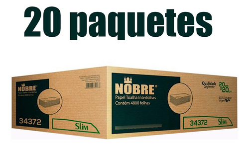 Caja Toalla De Papel Interfoliado 24 Paquetes De 200 Hojas 2