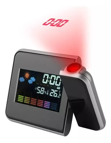 Reloj mesa despertador Parlante y temperatura - Lensforvision