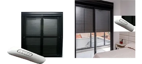 comprar Porta Persiana Automática Preta Conforme Descrição