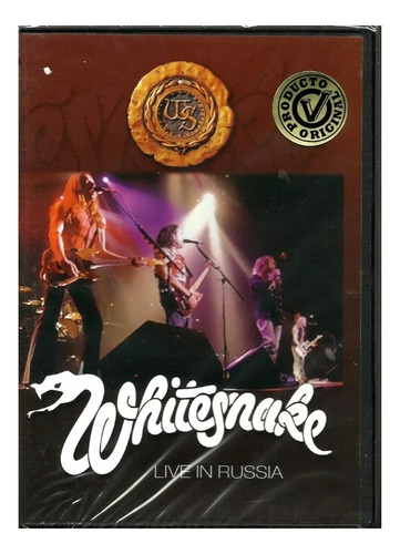 Whitesnake Live In Russia Dvd Original ( Nuevo )