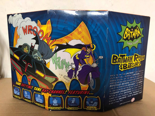 Batman Classic Tv Series Mattel Pack 3 Robín Y Batí Chica