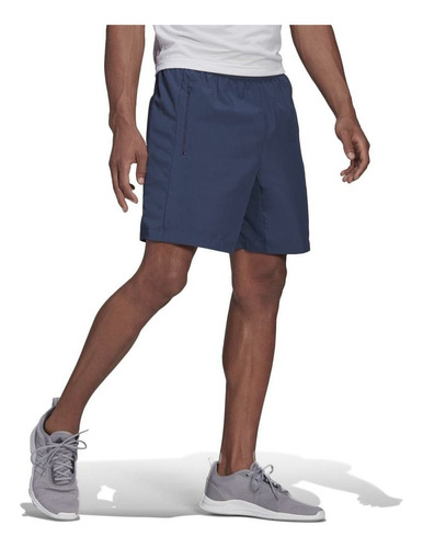 Imagen 3 de 5 de Short adidas Aeroready Designed 2 Move Azul