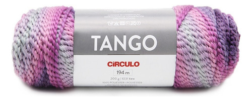 Fio Tango Circulo 200g 194 Metros Tex 1031 100% Poliéster Cor 9709- Salto Alto