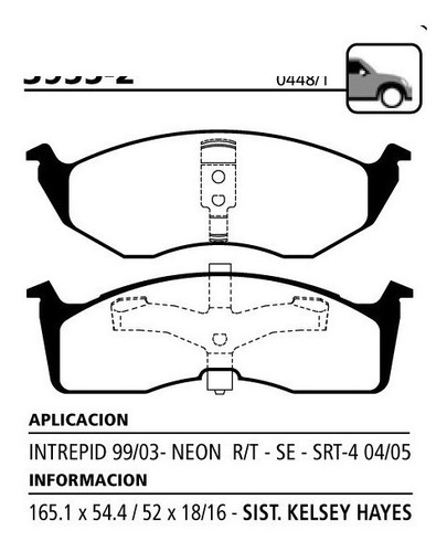 Juego Pastillas De Freno Litton Neon R/t - Se -