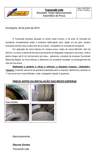 Kit Com 4 Micro Esferas De Balanceamanto Automático Para Van