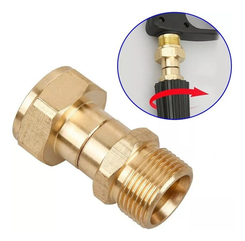 Swivel Destorcedor Manguera Hidrolavadora Conector 22m