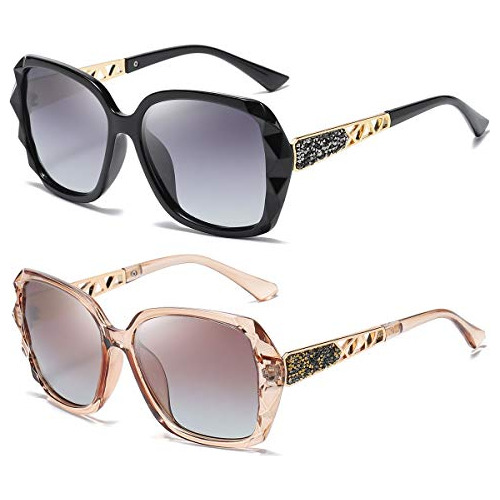 Gafas De Sol Polarizadas De Dollger Para Mujer Trendy Bq21z