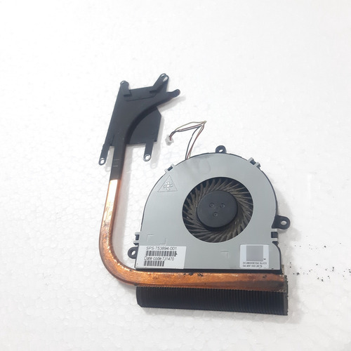Ventilador Hp 14 R018la 14 G Dc28000e3s0 753894-001 Seminuev