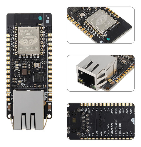 Placa De Desarrollo Eth01-evo Esp32-c3, 2 Pack, Wifi
