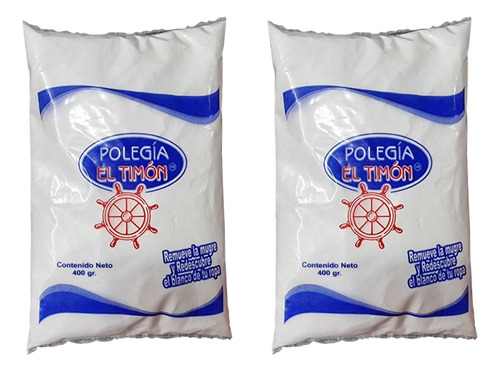 Quitamanchas El Timón 2 Botes Azul 150grs Y 2 Bolsas Polegia