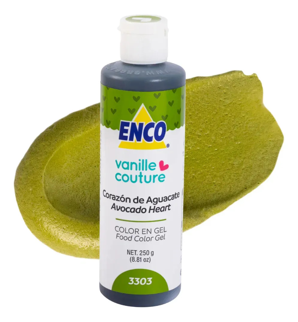 Colorante En Gel Enco Corazón De Aguacate 250g Corazón De Aguacate