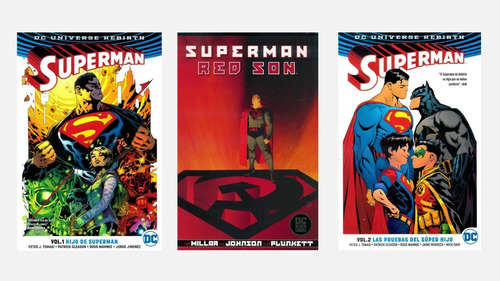 Pack Superman Dc - 3 Comics