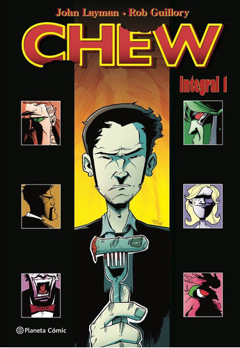 Libro Chew Integral Nº 01 03 De Layman John Planeta Comic