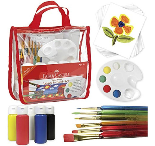 Faber-castell Young Artist Learn To Paint Set - Juego De Pin
