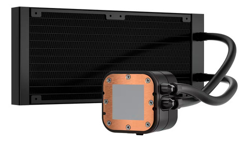 Water Cooler Para Processador Corsair H100x Rgb Elite 240mm