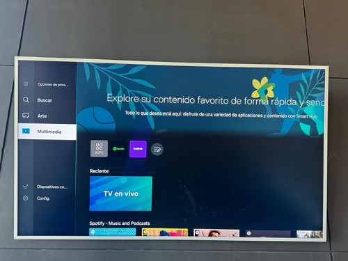 Samsung The Frame 4k Uhd Qled 85 4k Smart Tv Usado (Usado)