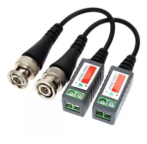 Kit 16 Pares Video Balun Cftv Ahd Analogico Passivo Bnc