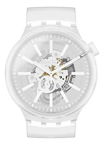 Reloj Para Hombre Swatch Swiss Quartz/blanco