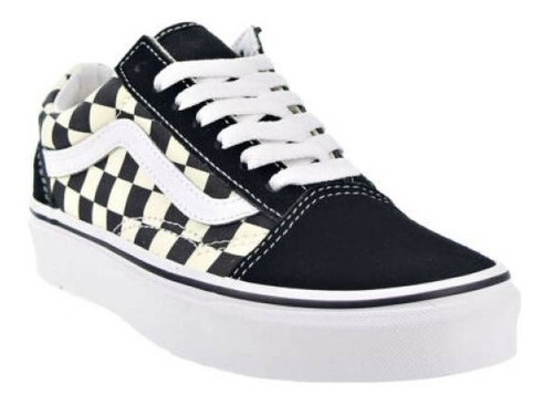 Tenis Vans Old Skool Primary Check Caballero A38g1p0s