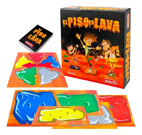 Juego De Mesa Didacta El Piso Es Lava