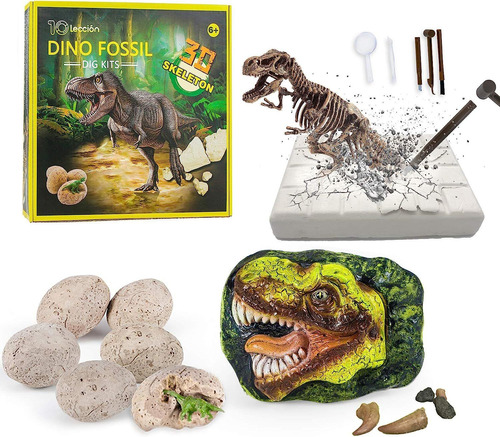 Sets De Muñecos De Dinosaurios Fósiles Para Niños