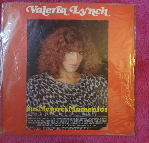 Valeria Lynch Sus Mejores Momentos Lp Disco De Vinilo 1983