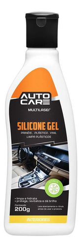 Silicone Gel Automotivo  Motorcare Citrus 200g - Au434 Cor Branco