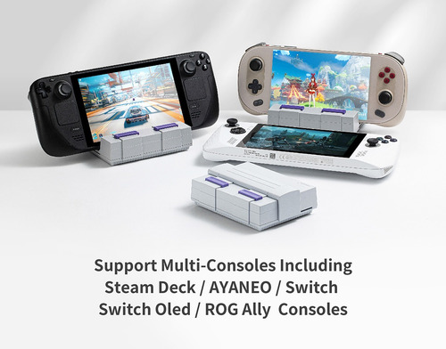 Hub Gulikit 7 Em 1 Para Steam Deck, Switch E Ally Dock Stand