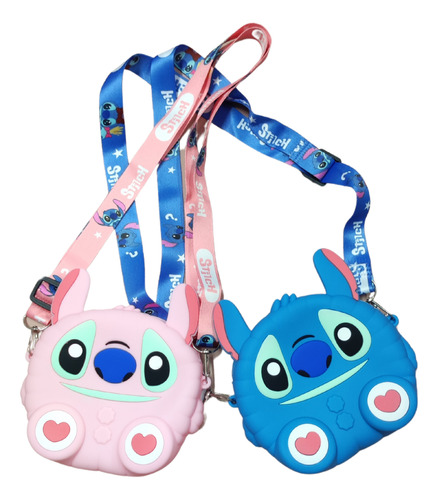 Bolso Mini Stitch Para Niñas Silicón 