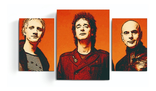 Cuadros Tripticos Gustavo Cerati Soda Stereo Rock Pop Musica