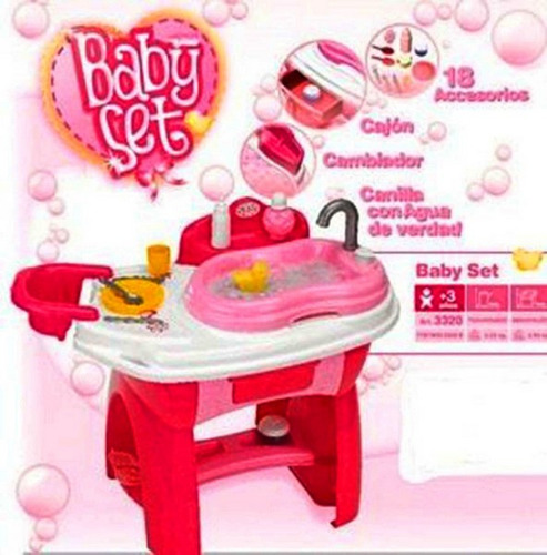Baby Set Bañera Para Muñecas Rondi Tun Tunishop