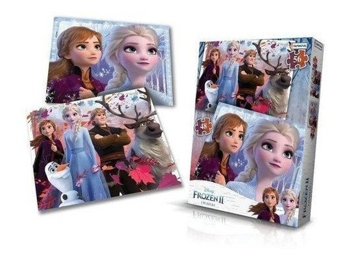 Puzzle Frozen 2 - 2 En 1 - Tapimovil 07485