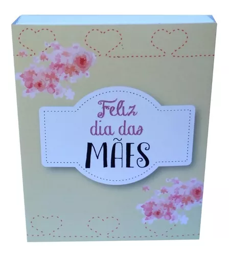 Caixa dia das maes para 4 bis menina - REVARTESANATOS