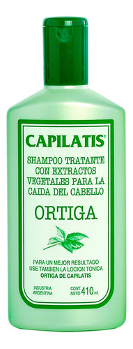 Capilatis Ortiga Shampoo X 410ml Clasico Tipos Shampoo