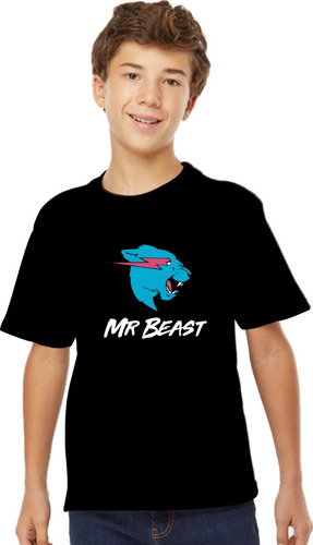 Playera Mr Beastpara Niños