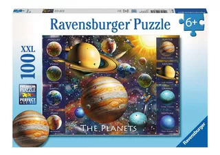 Rompecabezas Ravensburger 100 Piezas Los Planetas Edad 6