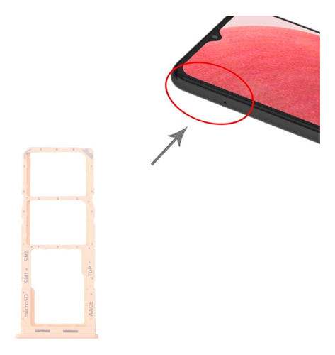 2pcs Bandeja Doble Sim + Micro Sd Para Samsung Galaxy A13