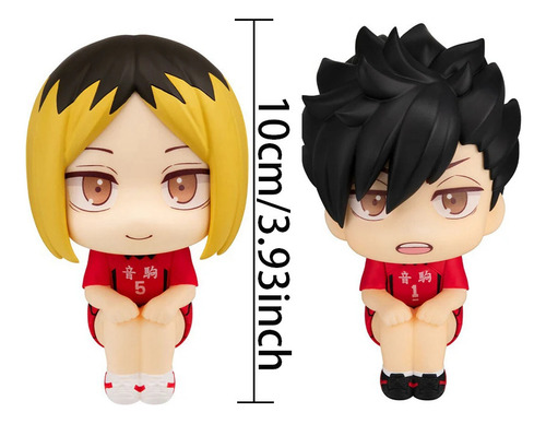 ¡¡2 Piezas De Haikyuu!! Figura De Acción De Pvc Look Up Kozu