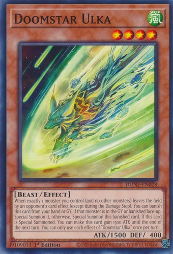 Doomstar Ulka (dune-en028) Yu-gi-oh!