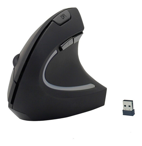 Raton Vertical Ergonomico Recargable Inalambrico 2.4g