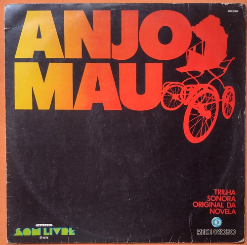 Lp Anjo Mau 1976 Guilherme Arantes Vanusa Vinil