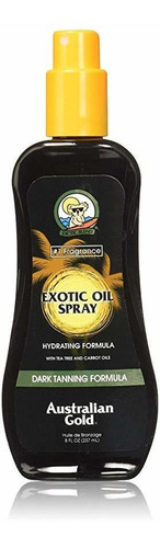 Australiano Bronceado Oscuro Oro Exótico Aceite En Spray, De