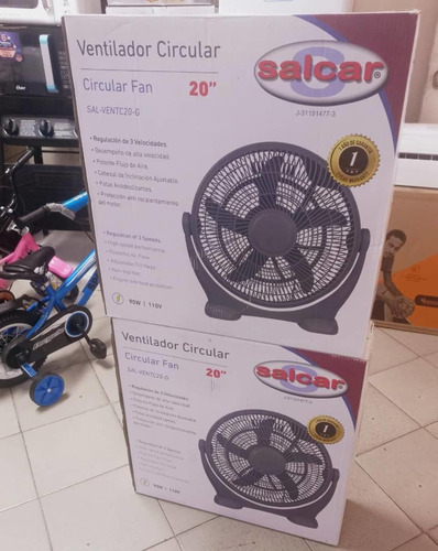 Ventilador Aire, Circular  Salcar 20 Pulgadas