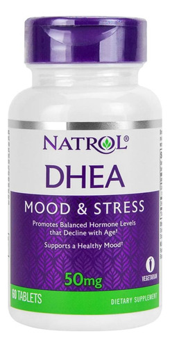 Natrol Dhea Mood & Stress 50mg 60tabletas 