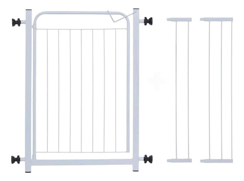Grade 80cm A 100cm Portão Proteção Bebes Cachorro Pet Segura