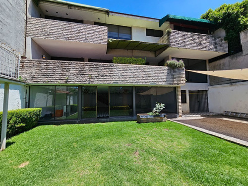 Casa En Renta Con Jardín En Tecamachalco